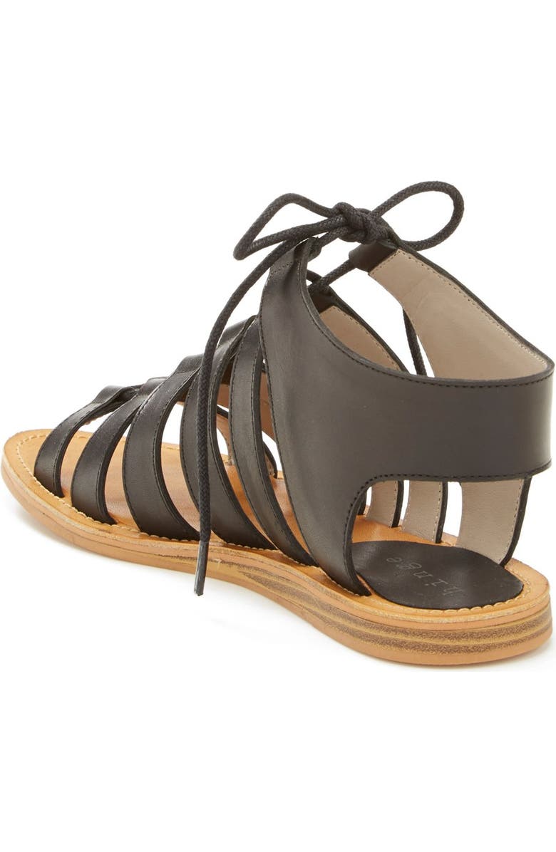Hinge 'Roman' Strappy Lace-Up Sandal, Alternate, color,