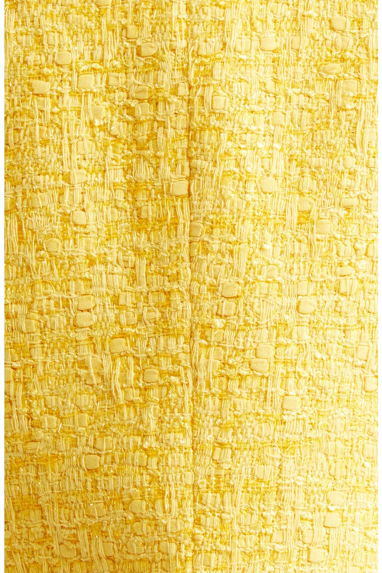Frosted Sunshine Tweed Jacket, Alternate, color, SUNSHINE YELLOW