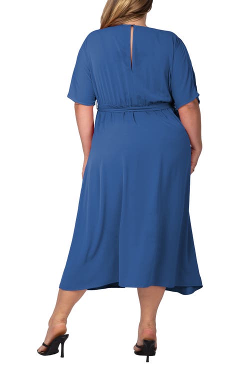 V-Neck Dress (Plus Size)