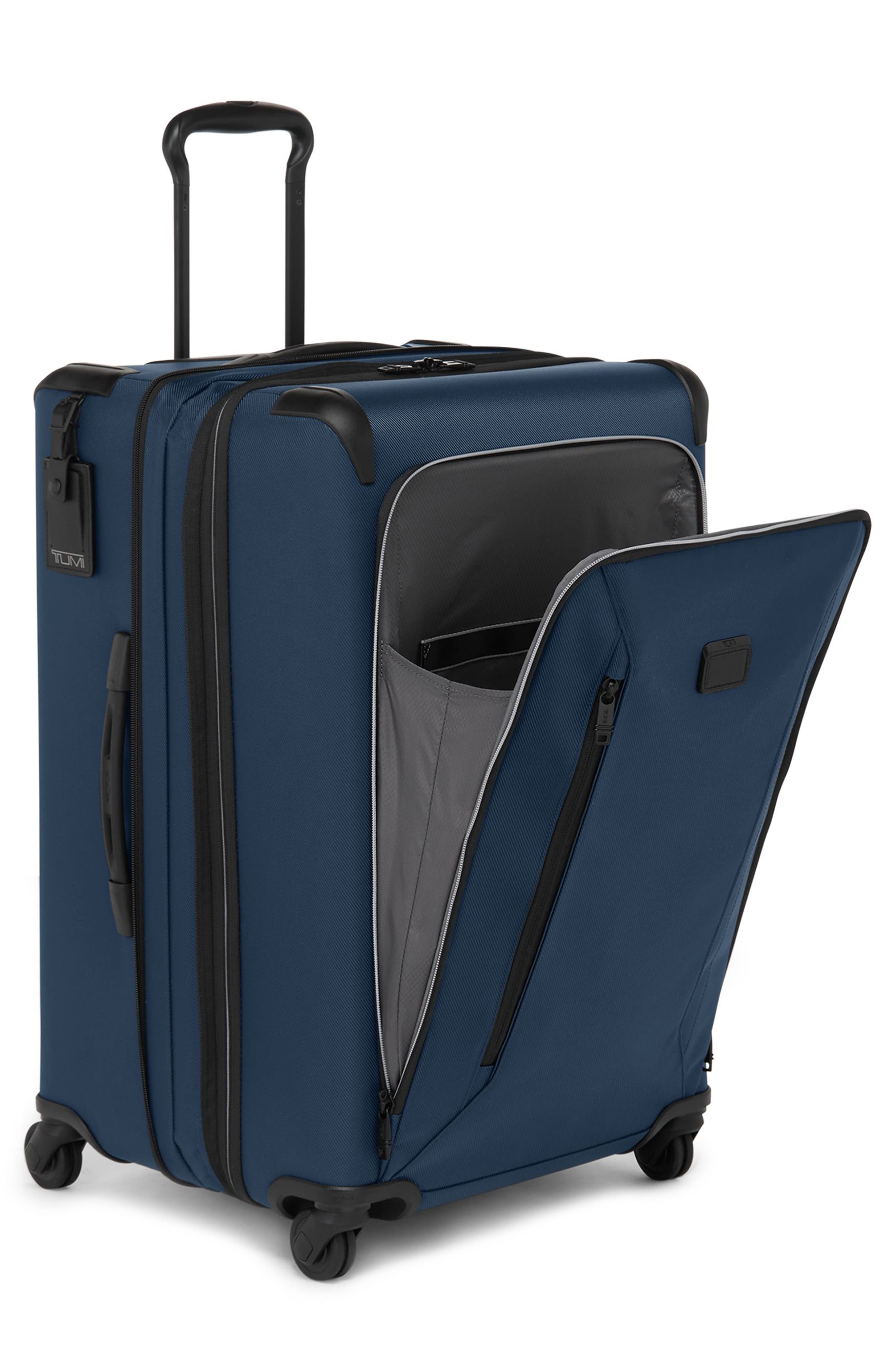 TUMI Aerotour Medium Front Pocket Expandable Checked Luggage, Alternate, color, Navy