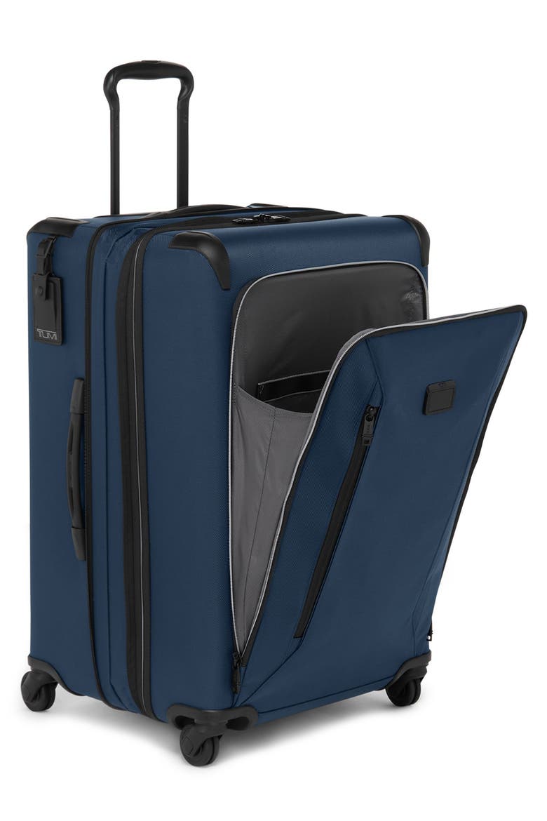 Aerotour Medium Front Pocket Expandable Checked Luggage, Alternate, color, NAVY