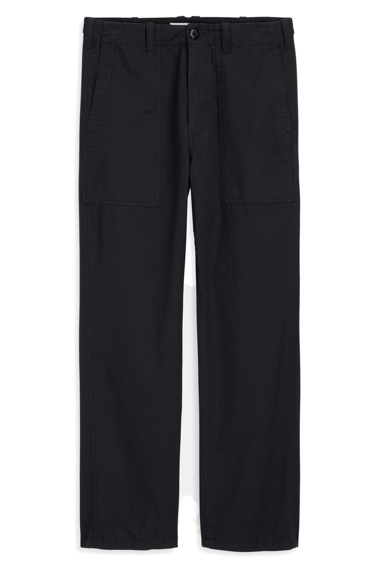 Alex Mill Neil High Waist Straight Leg Utility Twill Pants (Women