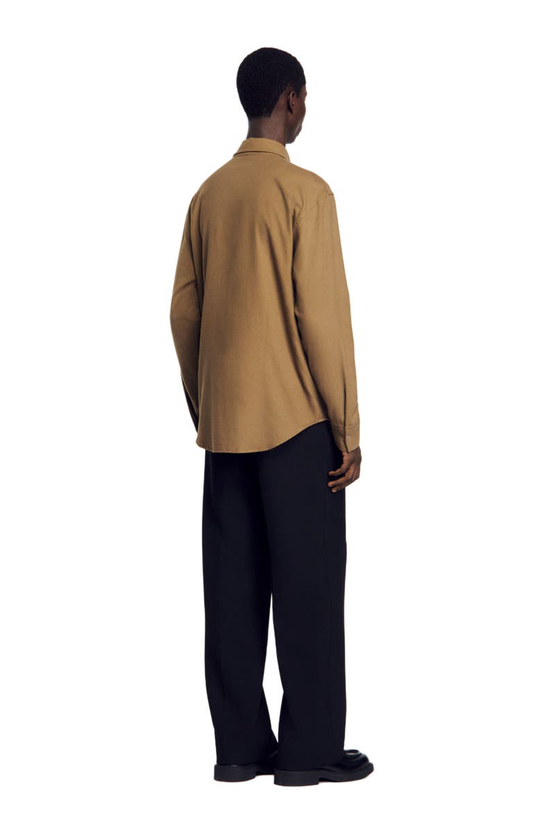 SANDRO Flannel shirt, Alternate, color, 