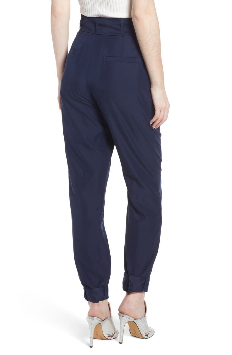 Leith Tie Waist Pants, Alternate, color, 