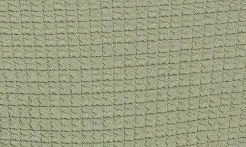 Roxy Essaouira High Leg Cheeky Bikini Bottoms In Oil Green
