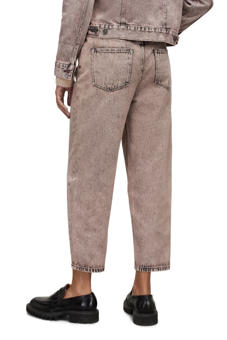 Hailey Straight Leg Ankle Jeans, Alternate, color, WASHED PINK