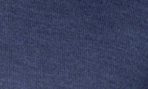 Studio Garnet Los Angeles Lightweight Merino Wool Quarter Zip Sweater In Blue