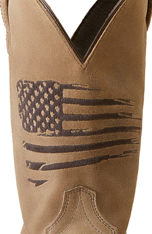 Ariat Circuit Patriot Flag Western Boot In Neutral