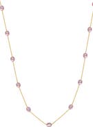 EFFY 14K Yellow Golden Freshwater Rice Pearl 36'' Station Necklace