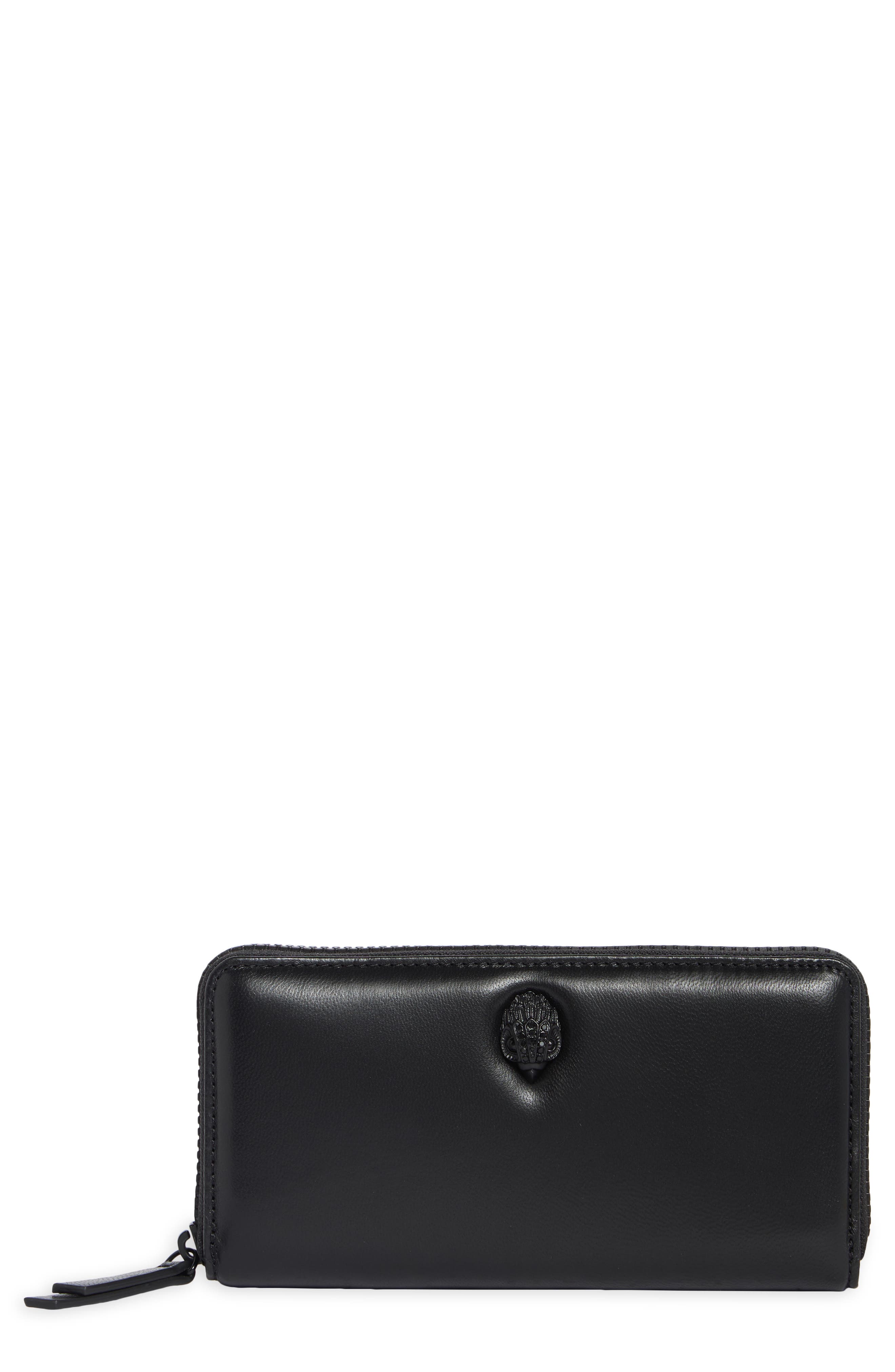 Kew Zip Around Leather Continental Wallet