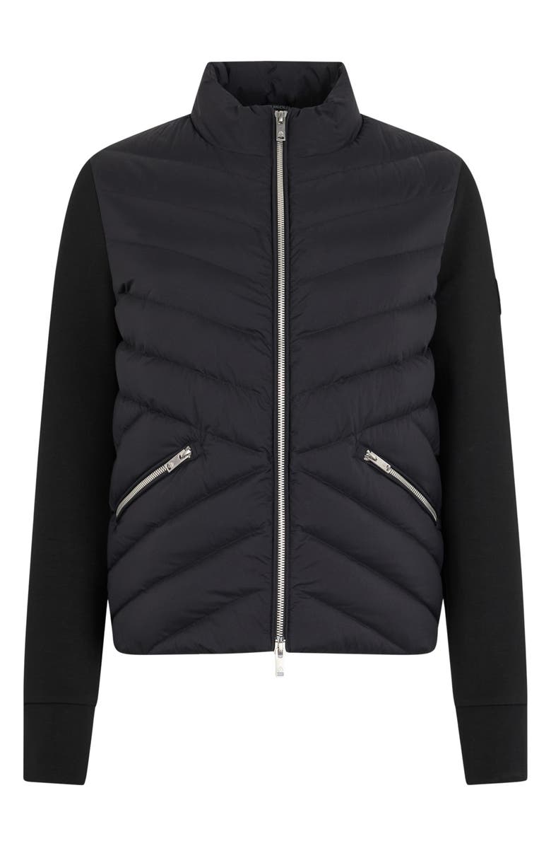 Moose Knuckles Beaconsfield Mixed Media Down Jacket, Alternate, color, 