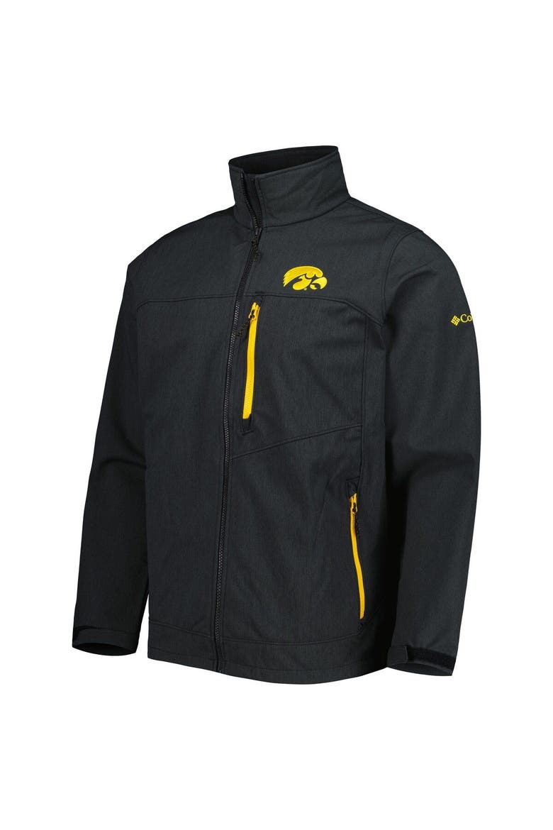 Men's Columbia Black Iowa Hawkeyes Ascender II Full-Zip Jacket, Alternate, color, Black