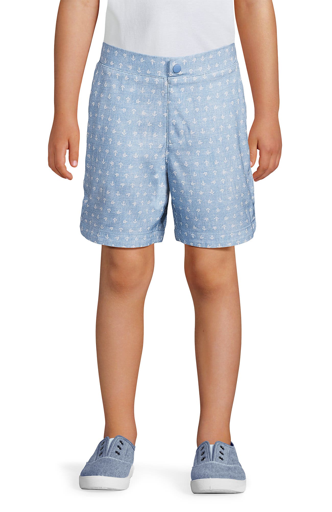 Soft Blue Anchor Geo
