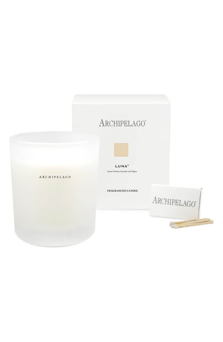 Archipelago Botanicals Luna Boxed Candle, Main, color, 