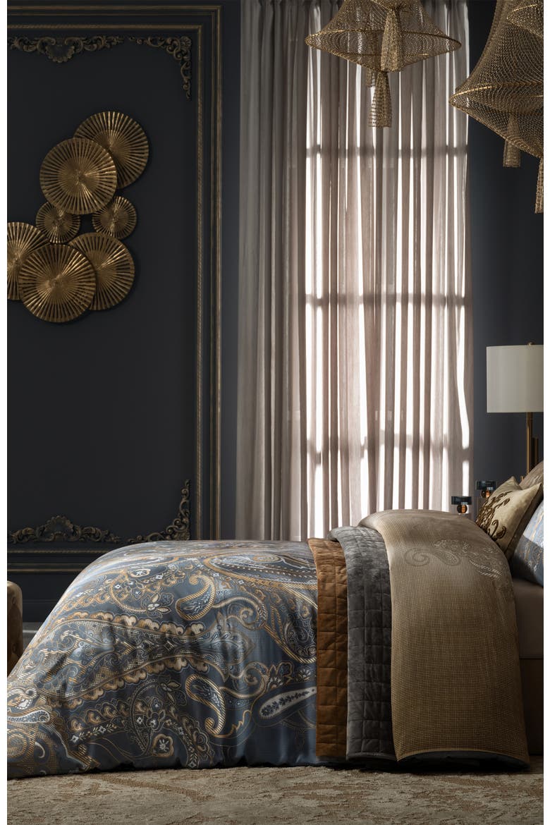 Esthira Duvet cover, Alternate, color, Brown