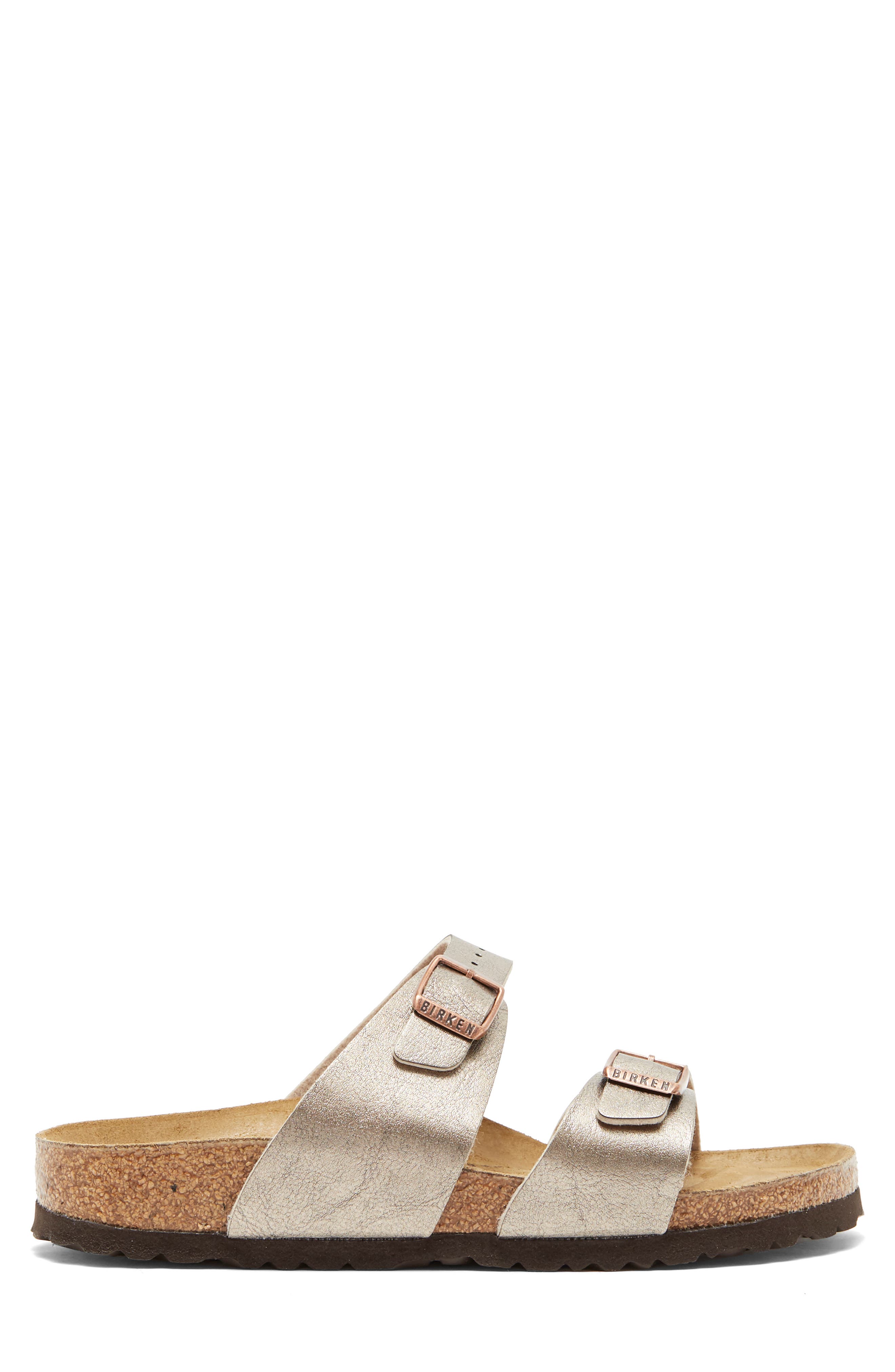 Birkenstock Sydney Slide Sandal, Alternate, color, Graceful Taupe