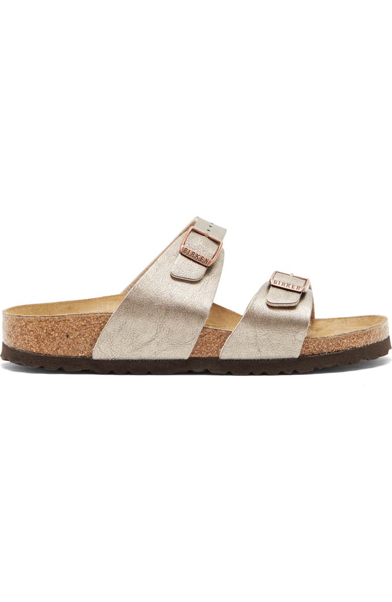 Birkenstock Sydney Slide Sandal, Alternate, color, Graceful Taupe