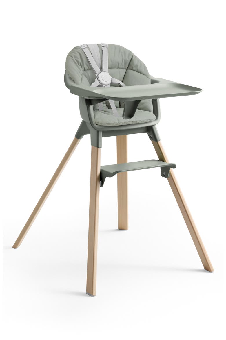 Clikk Highchair Cushion, Alternate, color, GREEN