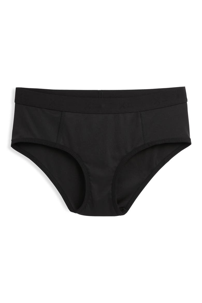 Tucking Bikini Hipster Briefs, Main, color, BLACK