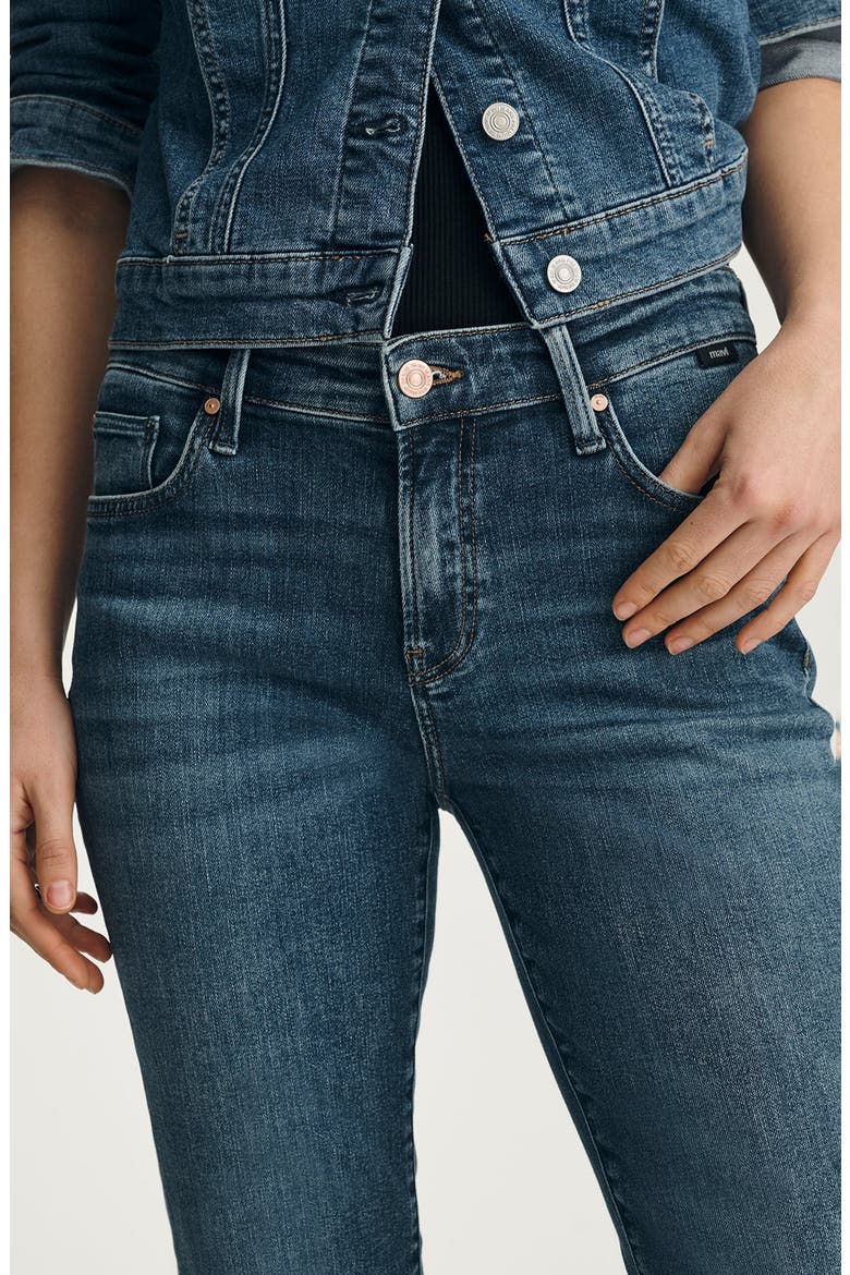Molly Mid Rise Bootcut Jeans, Alternate, color, DARK BRUSHED FLEX BLUE
