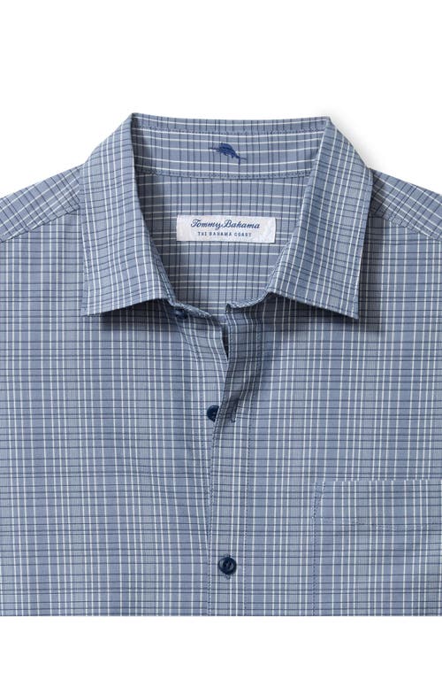 Tommy Bahama Bahama Coast Tidal Check Islandzone® Button-up Shirt In Blue