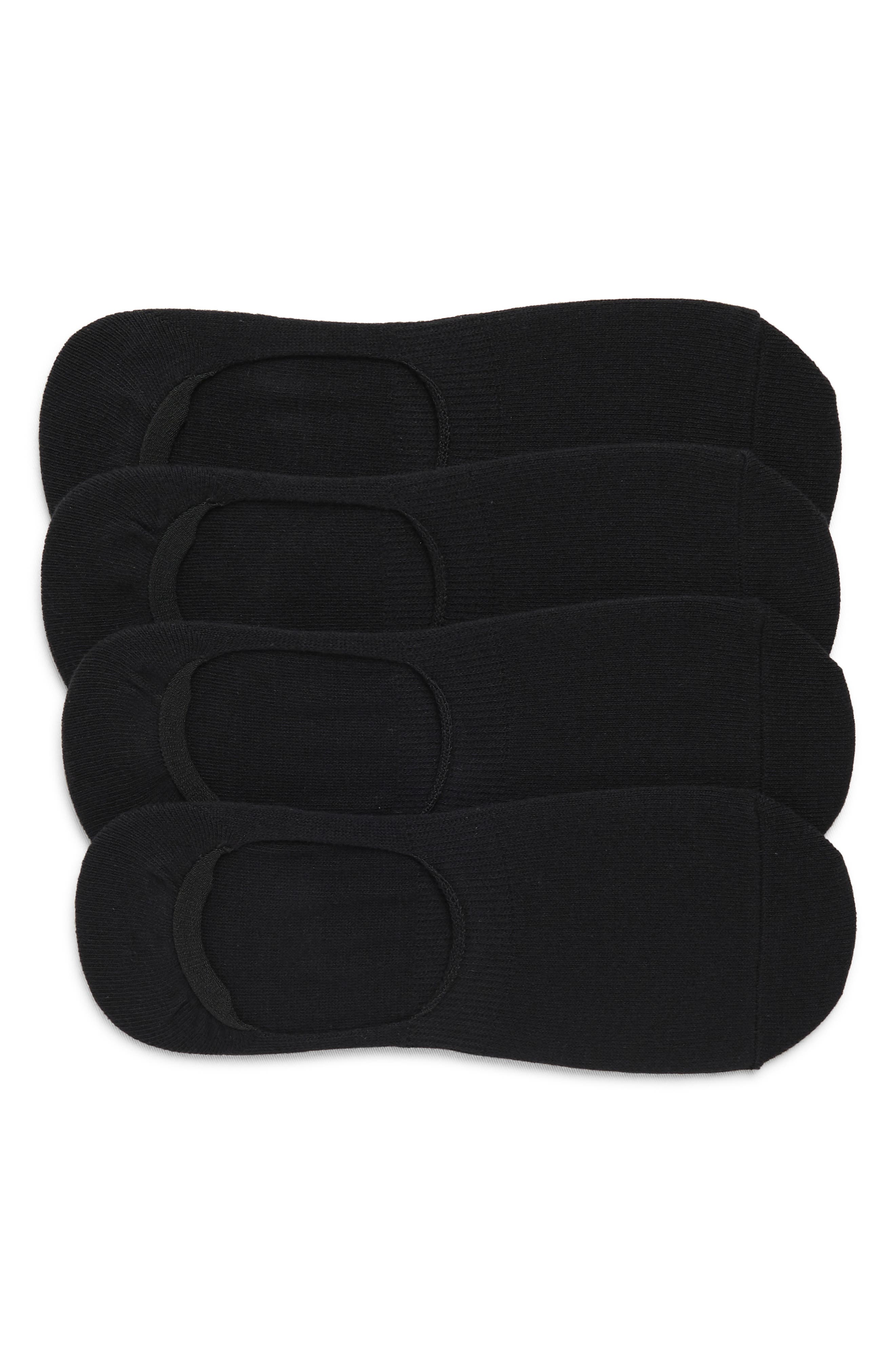 Original Penguin Pack of 4 No-Show Socks