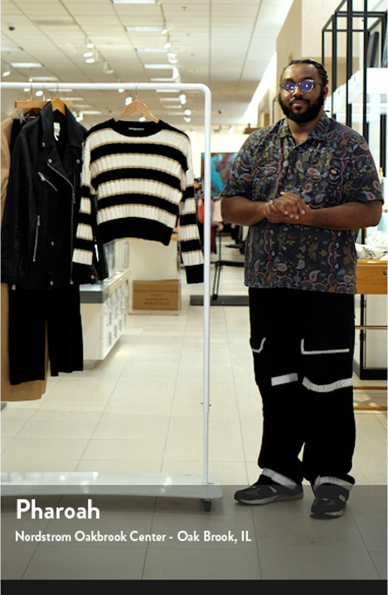 Metallic Stripe Sweater, sales video thumbnail