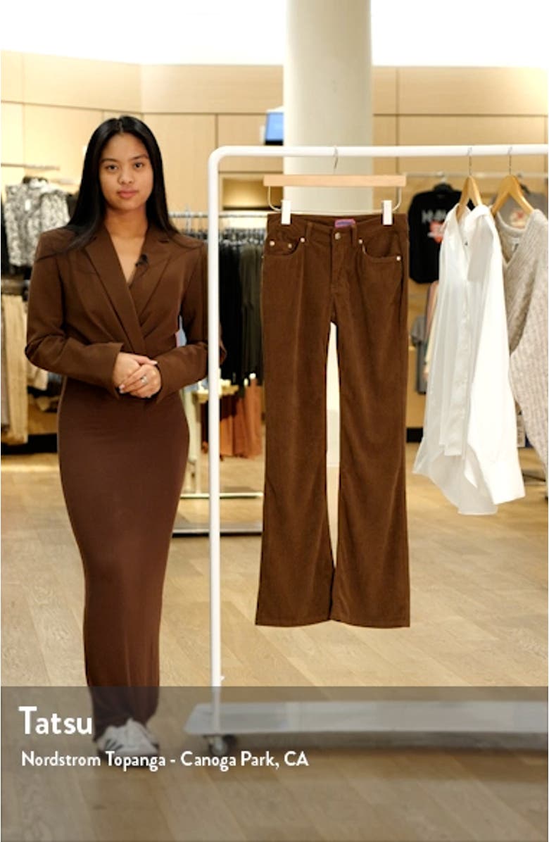 Corduroy Bootcut Pants, sales video thumbnail