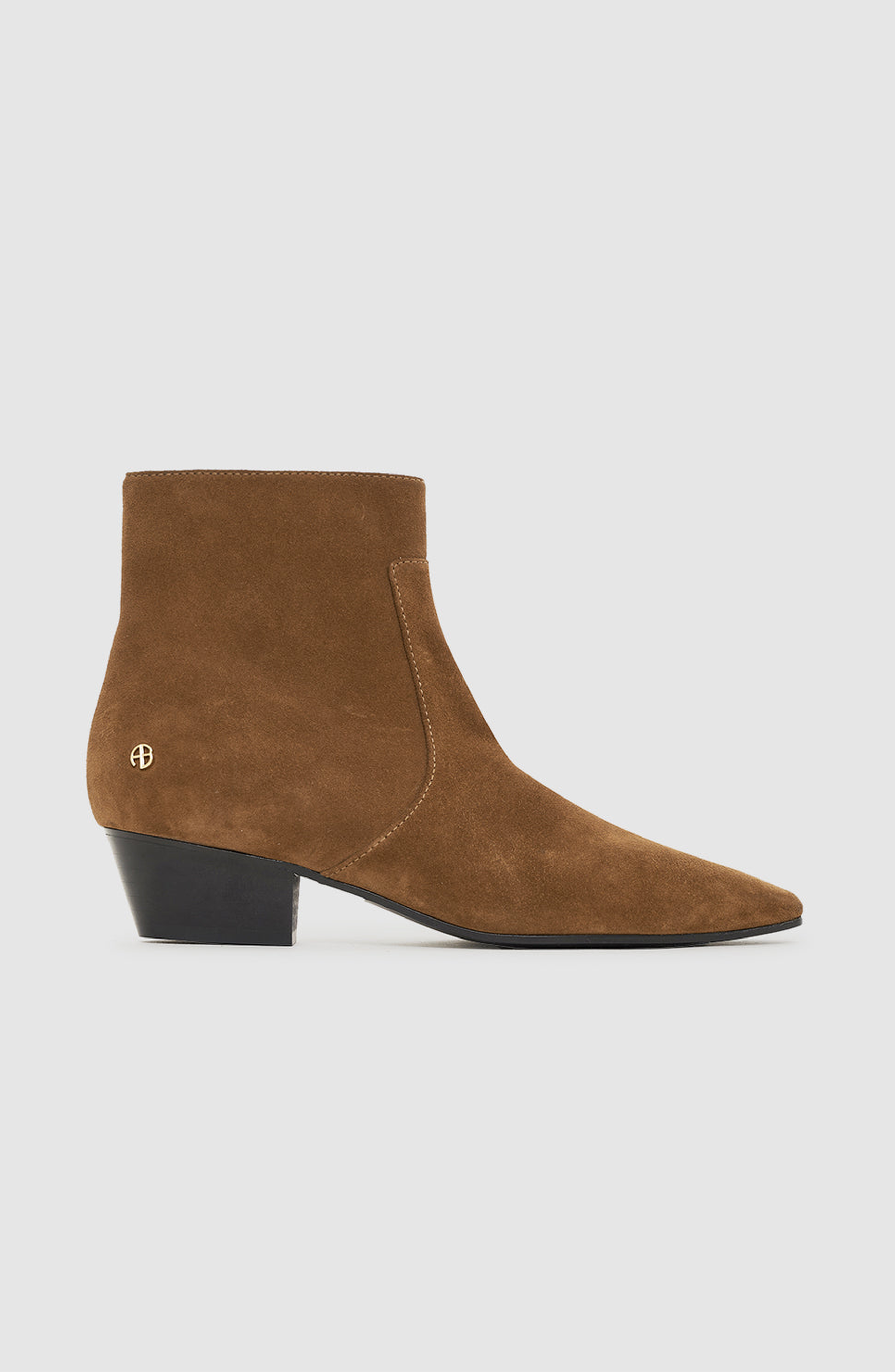 ANINE BING Freya Flat Boots, Main, color, Tobacco