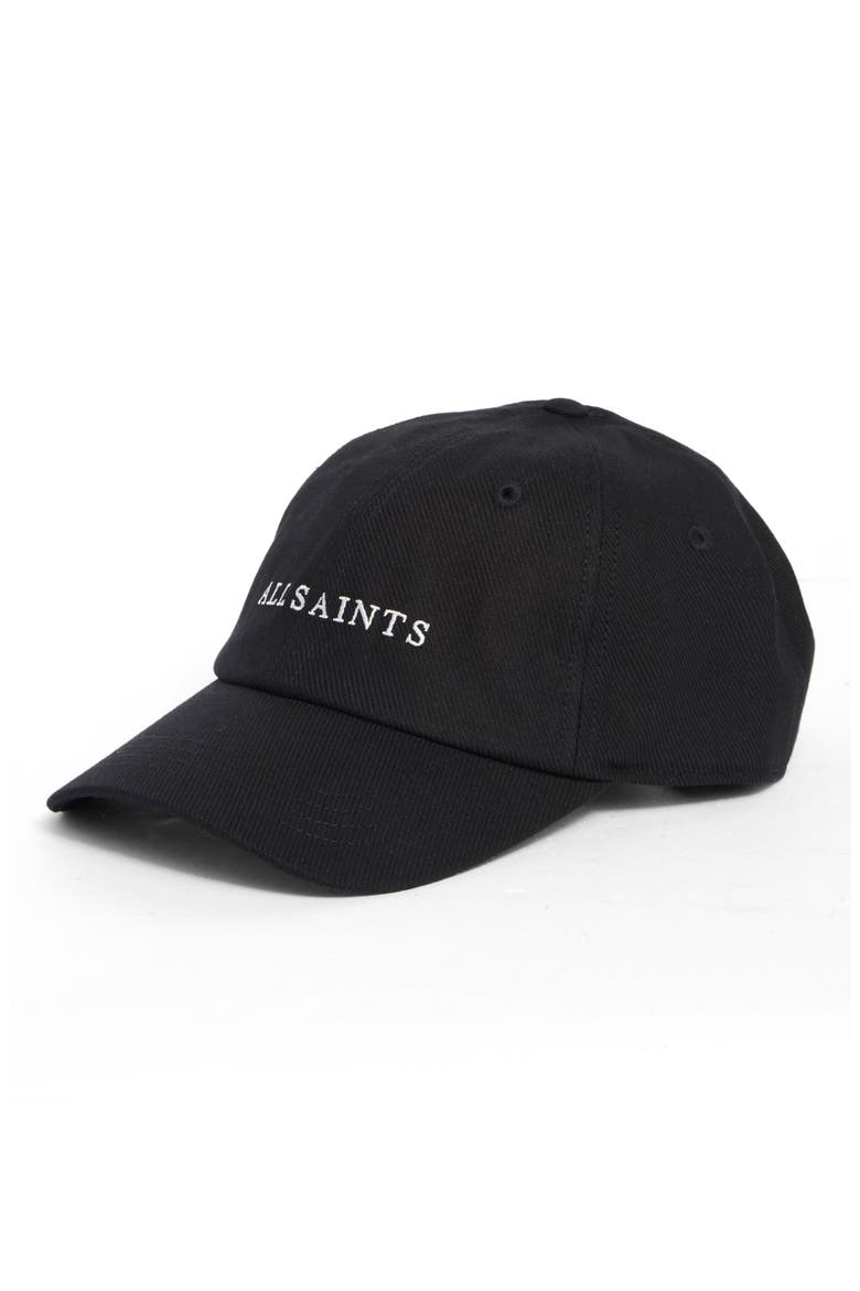 Cavalry Twill Baseball Cap, Main, color, BLACK 001