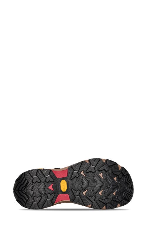 Teva Grandview Max Sandal In Mahogany/blooming Dahlia