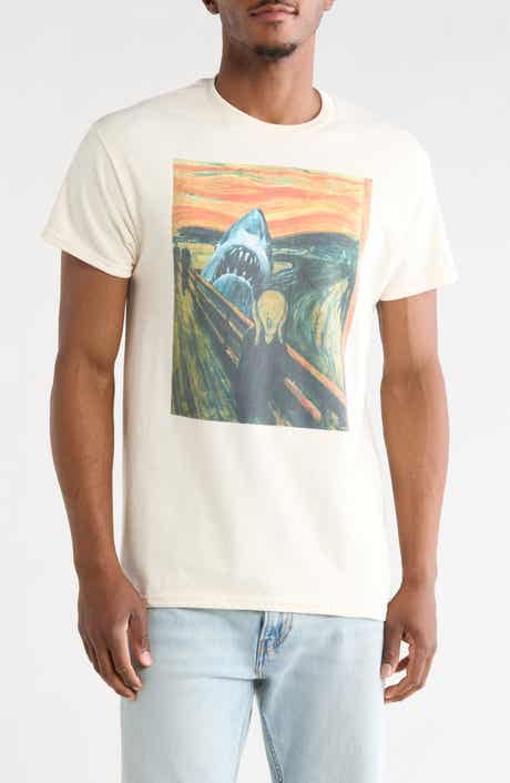 RIOT SOCIETY The Scream Jaws Graphic T-Shirt