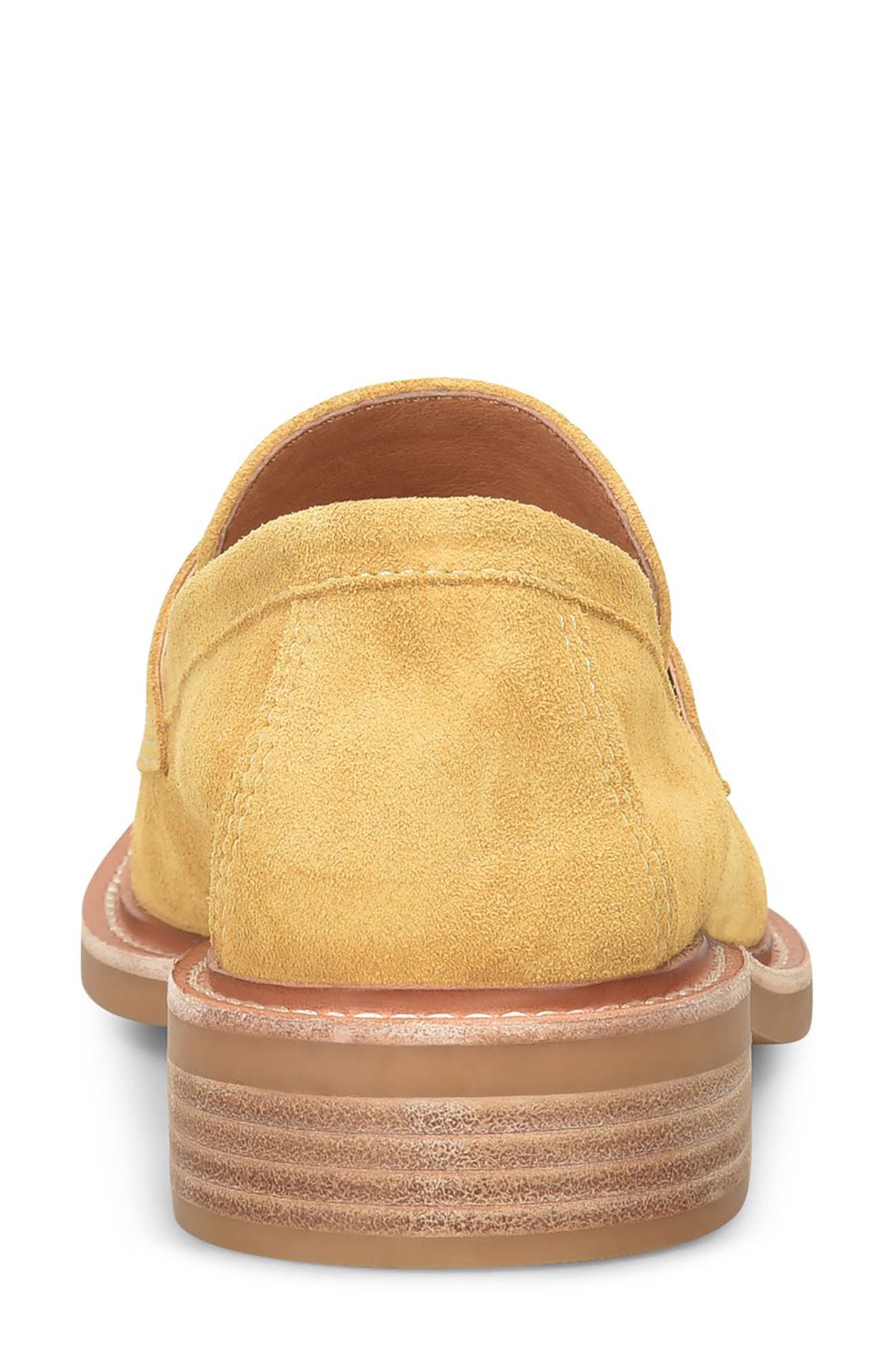 Mara Penny Loafer, Alternate, color, MARIGOLD