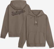 Nike Men's Nike Brown Los Angeles Dodgers Fashion Club Pullover Hoodie