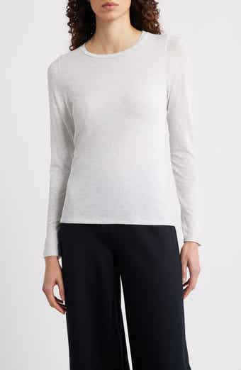 Crewneck Long Sleeve Top
