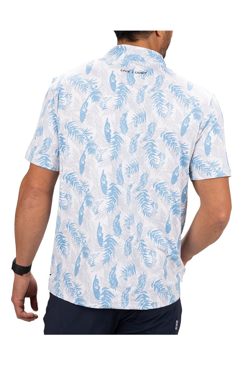 Hidden Clover Polo, Alternate, color, Blue