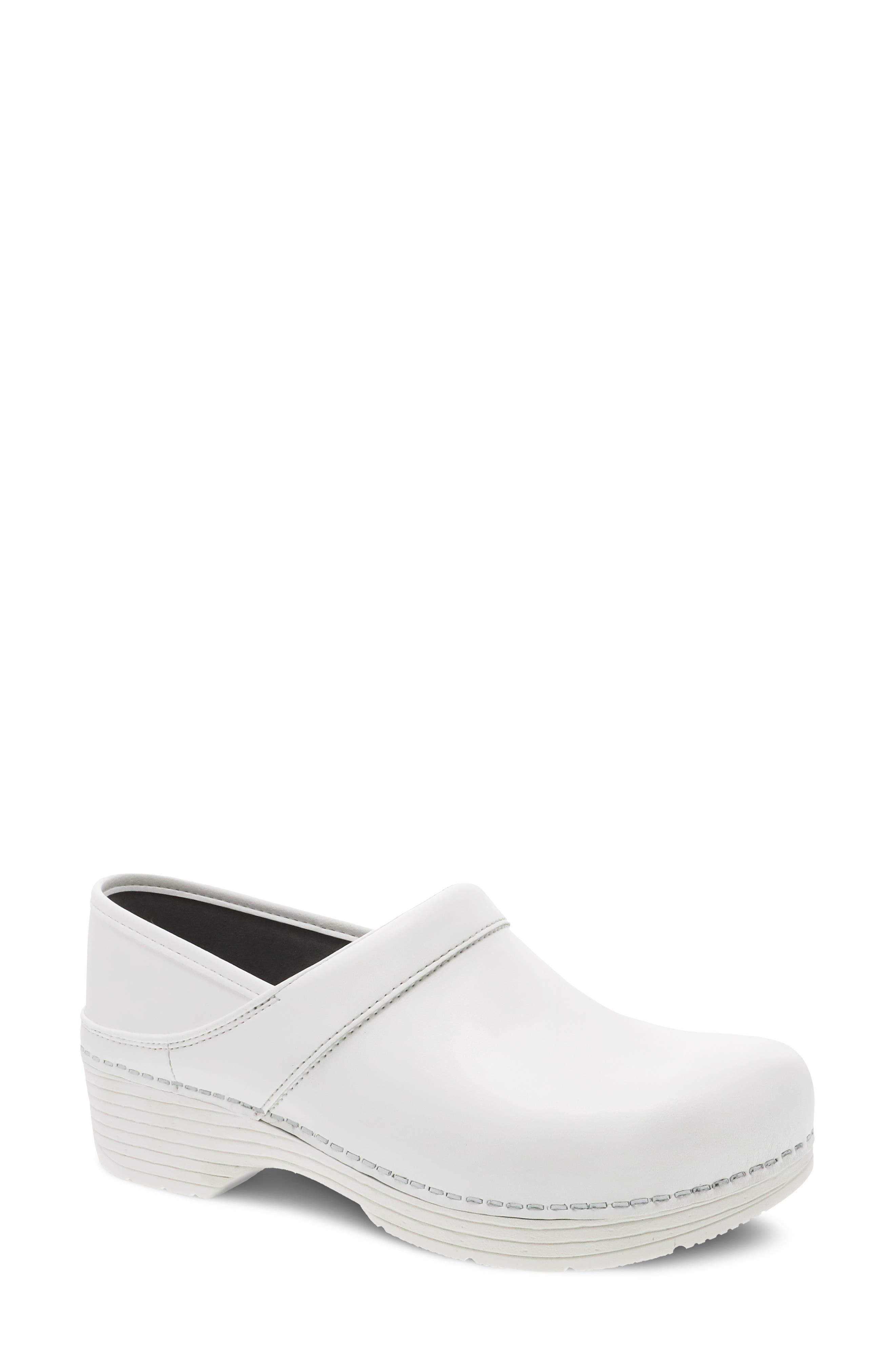 LT Pro Clog, Main, color, WHITE LEATHER