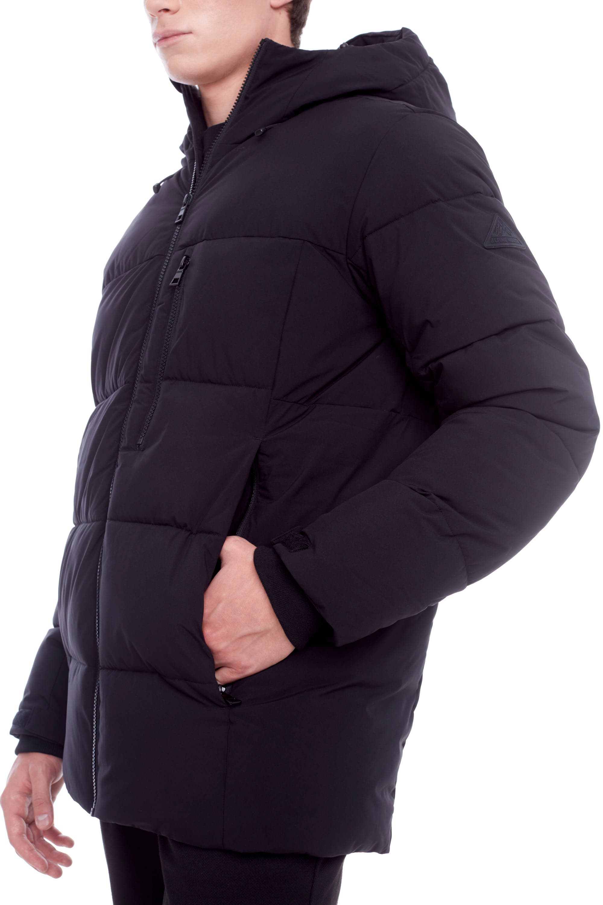 Мужские Alpine North BANFF - Vegan Down Mid-Weight Quilted Puffer Jacket — фото 8