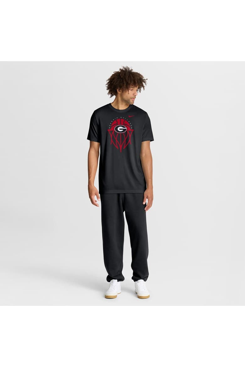 Men's Nike Black Georgia Bulldogs Basketball Icon Legend Dri-FIT T-Shirt, Alternate, color, Black