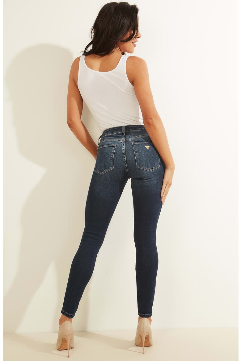 Sexy Curve Skinny Jeans, Alternate, color, CUMB-BROWN