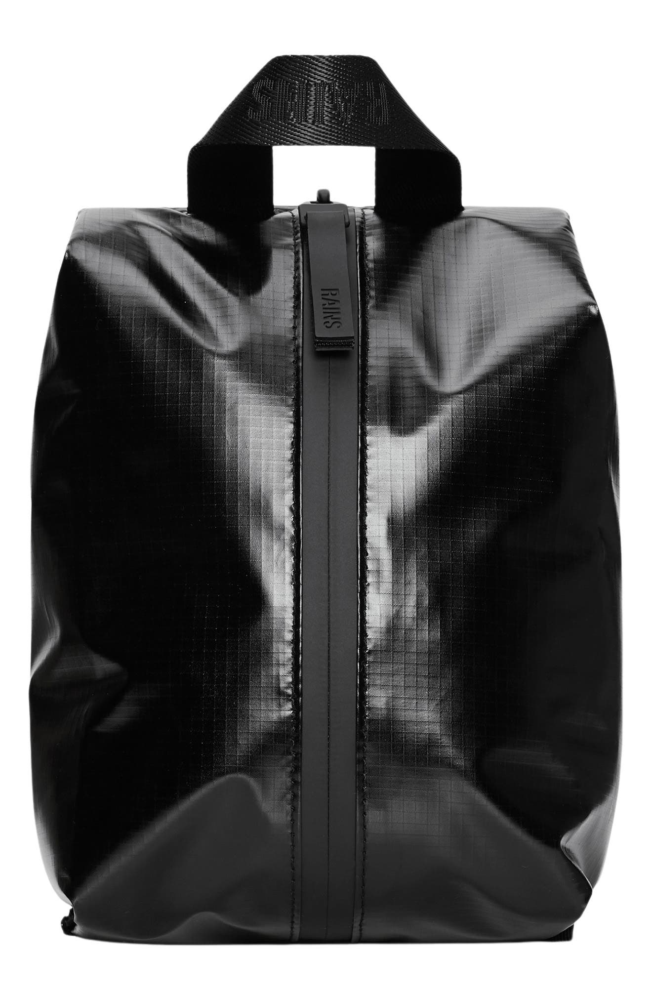 Rains Sibu Wash Bag, Main, color, Black