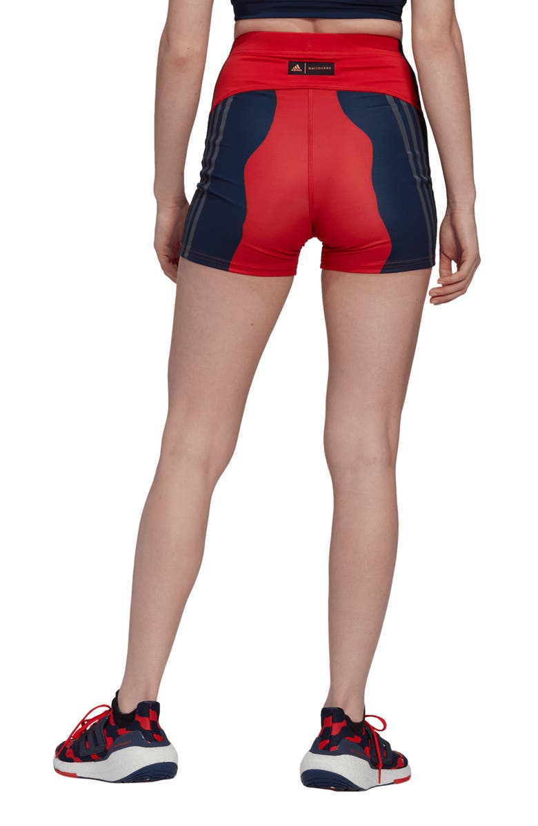 adidas x Marimekko Run Icon Bike Shorts, Alternate, color,