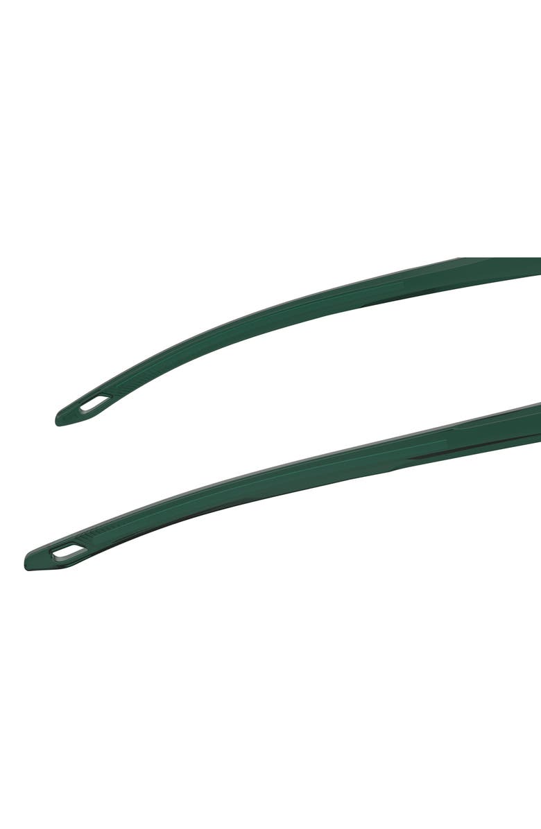 Under Armour 55mm Square Sunglasses, Alternate, color, Green