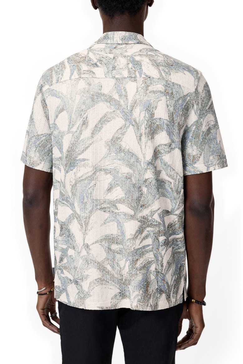 Conant Desert Flower Camp Shirt, Alternate, color, ECRU
