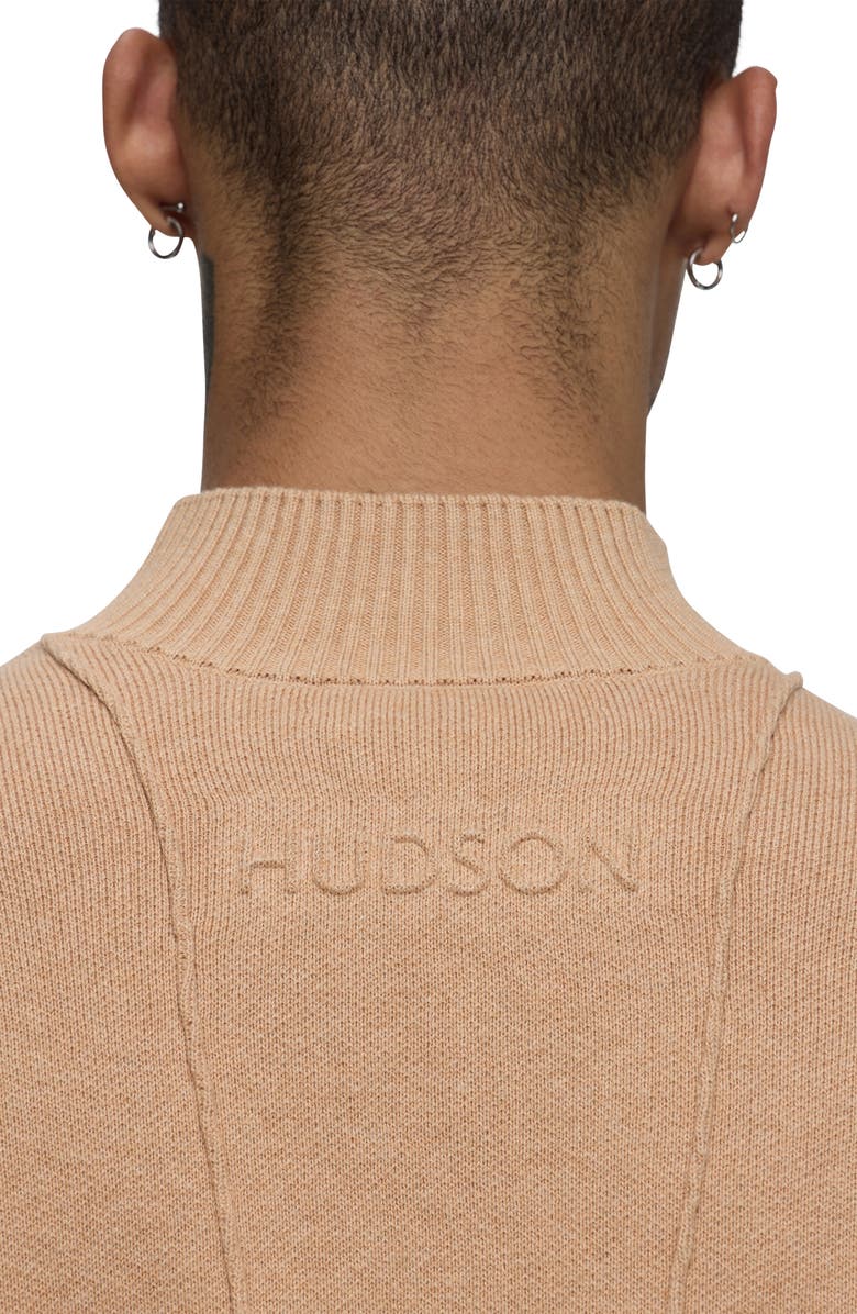 Hudson Jeans Jrue Mock Neck Sweater, Alternate, color, 