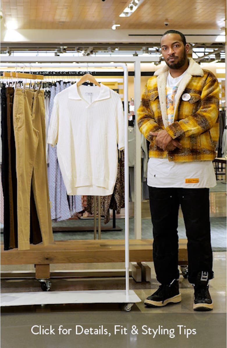 Johnny Collar Polo Sweater, sales video thumbnail