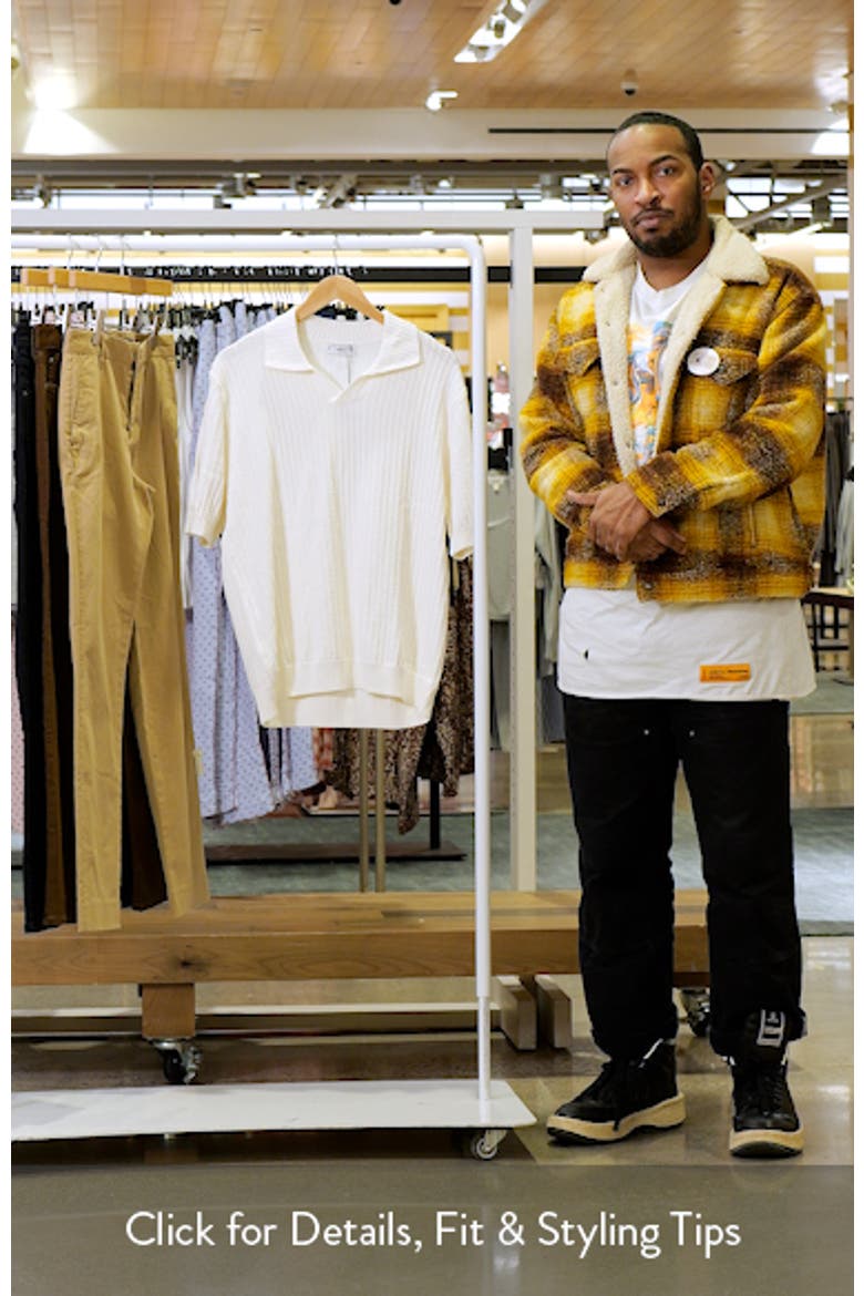 Johnny Collar Polo Sweater video
