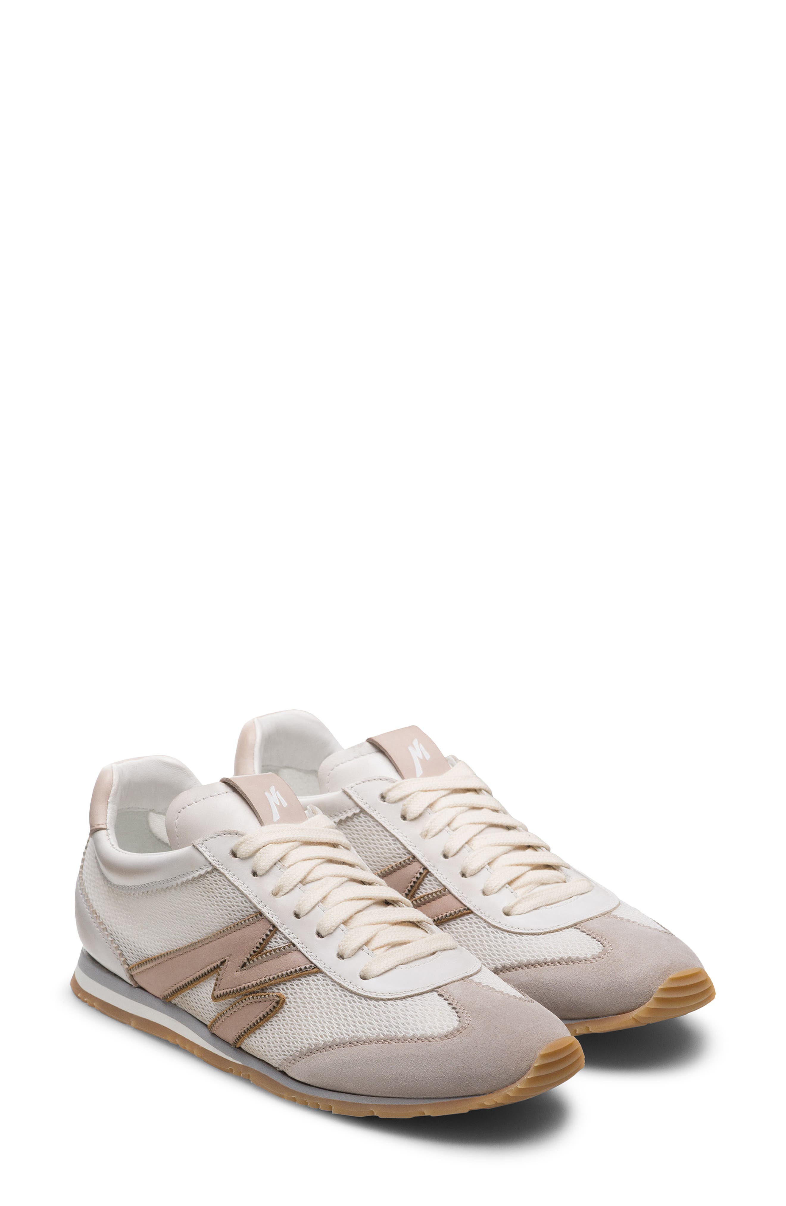 Magnanni Lizzy Sneaker, Main, color, White And Bone