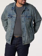 Levi's Big & Tall Dirty Wash Trucker Jacket