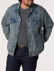 Levi's Big & Tall Dirty Wash Trucker Jacket